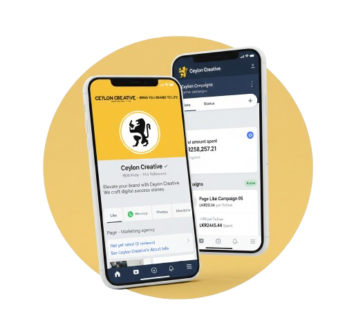 Digital Marketing - Mobile devices with campaigns